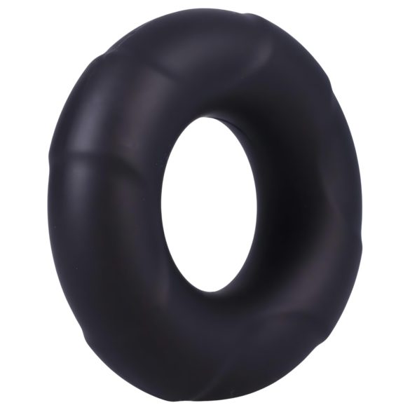 Doc Johnson C-Ring - silikoninen penisrengas (musta)