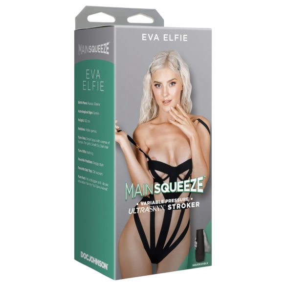 Doc Johnson Eva Elfie - tekopimppi UltraSkyn - realistinen, vaalea