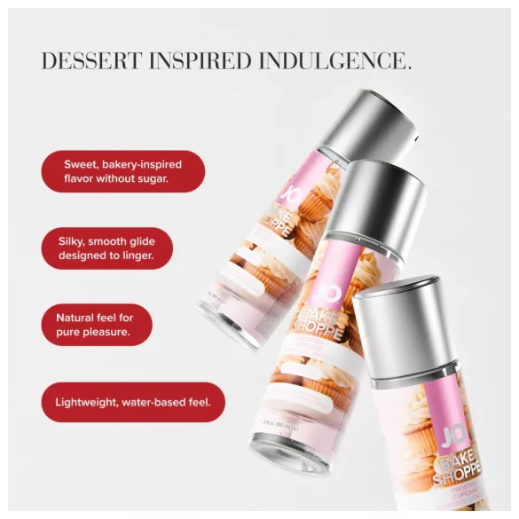 System JO Bake Shoppe - makus liukuvoide, kuorrutettu muffinssi (60 ml)
