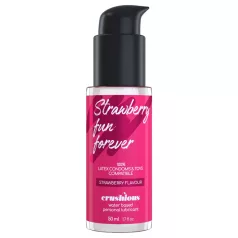 Crushious - vesipohjainen liukuvoide, mansikka (50 ml)