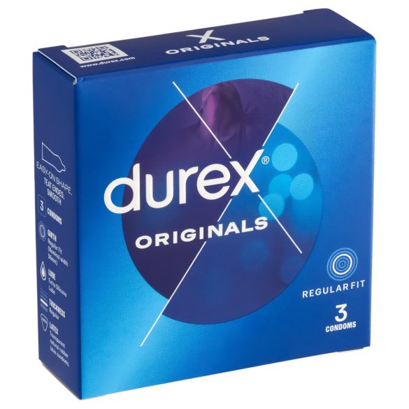 Durex Originals Klassinen - kondomit (3kpl)