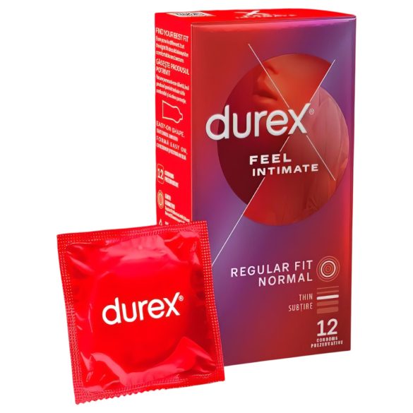 Durex Feel Intimate - ohut kondomi (12 kpl)