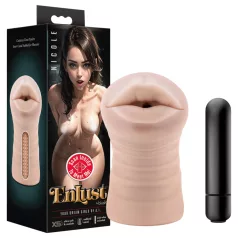   Enlust Nicole - vibroiva tekosuu - realistinen suu MI-kuvilla - luonnollinen