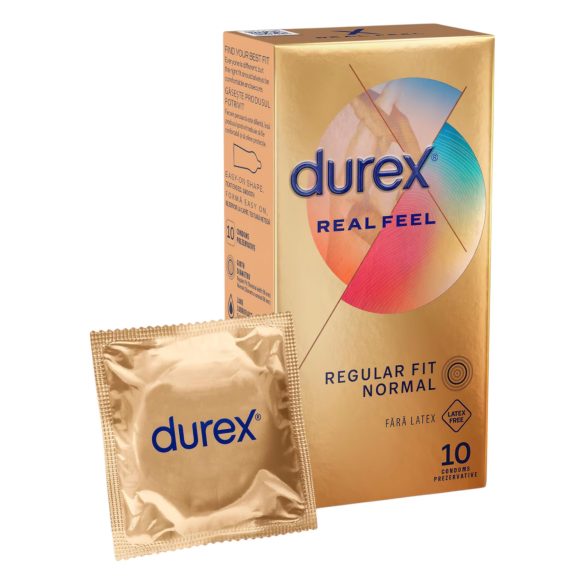 Durex Real Feel - lateksiton kondomi (10 kpl)
