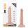 Dr. Skin 5 - imukupilla varustettu luonnollinen dildo (14,5 cm)