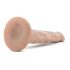 Dr. Skin 5 - imukupilla varustettu luonnollinen dildo (14,5 cm)