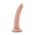 Dr. Skin - realistinen dildo imukupilla - iho, 17,5 cm