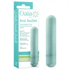   Gaia Eco M - ympäristöystävällinen sauvavibraattori (turkoosi) - keskikokoinen