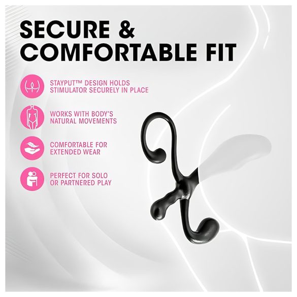 Anal Adventures - eturauhasdildo - musta