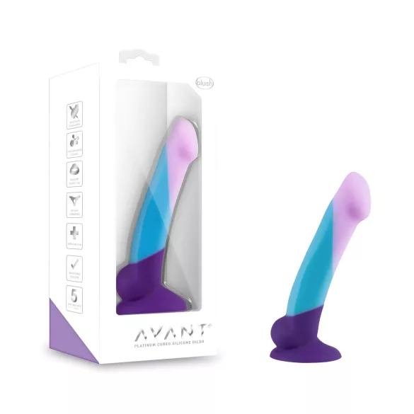Avant - tapettava dildo - värikäs