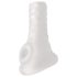 Perfect Fit breeder - avoin peniskotelo (10 cm) - valkoinen
