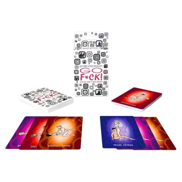 GO F*CK - Kama Sutra -kortit (52 kpl)