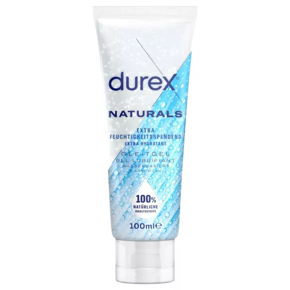 Durex Natural - vesipohjainen liukuvoide - kosteuttava - 100 ml