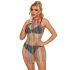 Subblime 952341 - Halterneck, sateenkaari verkkomekko - S-L