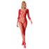 Subblime 952419 - strassikoristeltu catsuit - punainen - XS-M