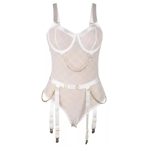 Subblime 954291 - chain body setti - läpikuultava valkoinen L-XL