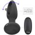 Addicted Toys - anaalivibraattori liikkuvalla kielellä - musta