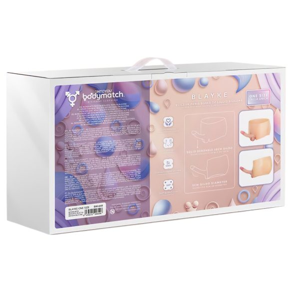 INTOYOU - strap-on dildo - realistinen - iho/nude