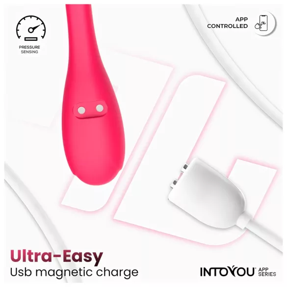 INTOYOU - älykäs värisevä kegel-kuulamuna duo - pinkki