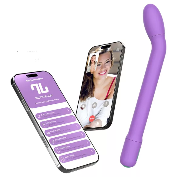 Adalet Gently - älykäs G-piste ja prostatan vibraattori - violetti