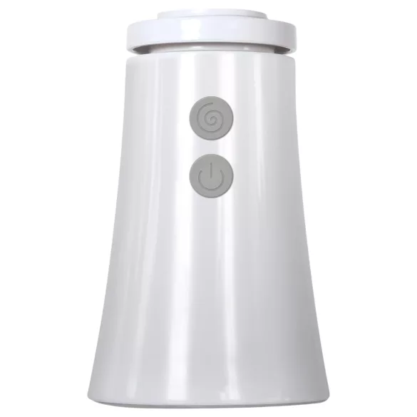 Zero Tolerance - vibroiva masturbointilaite - ladattava - läpinäkyvä