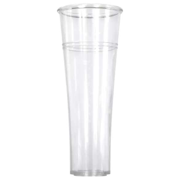 Zero Tolerance - vibroiva masturbointilaite - ladattava - läpinäkyvä