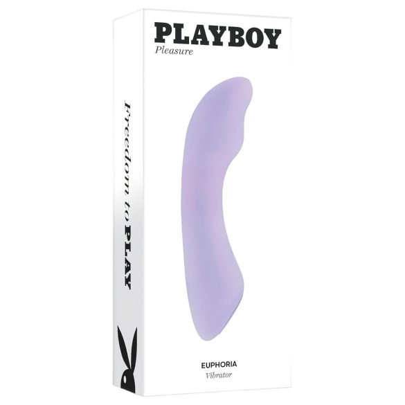 Playboy Euphoria - Akku, vedenkestävä G-pistevibraattori (liila)