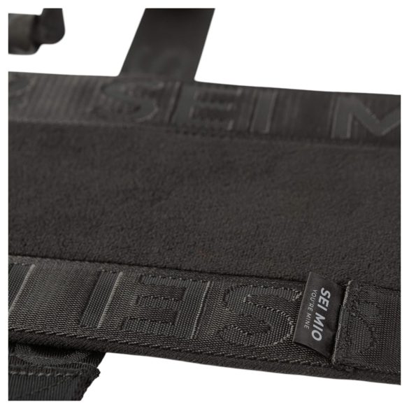 Sei Mio - oviin kiinnitettävä seksikeinu (musta)