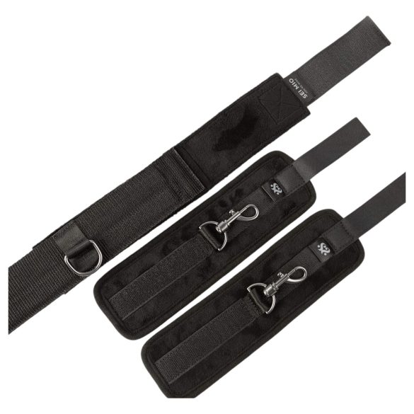 Sei Mio - levitettävä sauva käsiraudoilla - musta