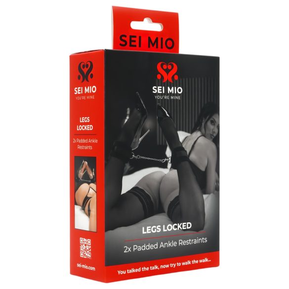 Sei Mio - nilkkakahleet - musta