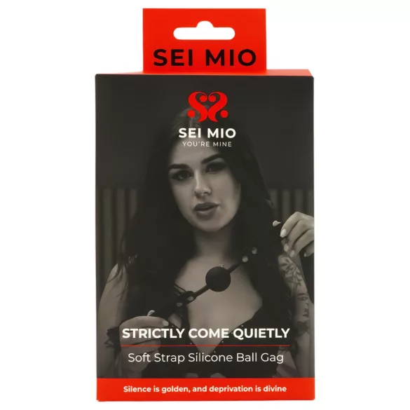 Sei Mio - suupallo kuula - musta