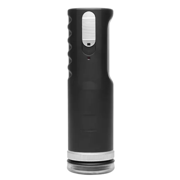 Master-Bot - ylös-alas liikkuva pehmeän piikkinen suusemasturbaattori (musta)