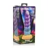 Creature Cocks Mystique - yksisarvisdildo 21cm - violetti-keltainen