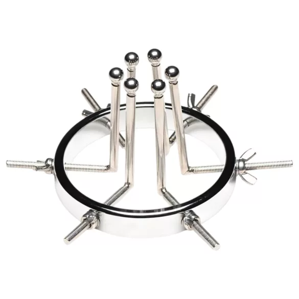 XR Brands Oculus - anustappi levitin - ruostumaton teräs - hopea