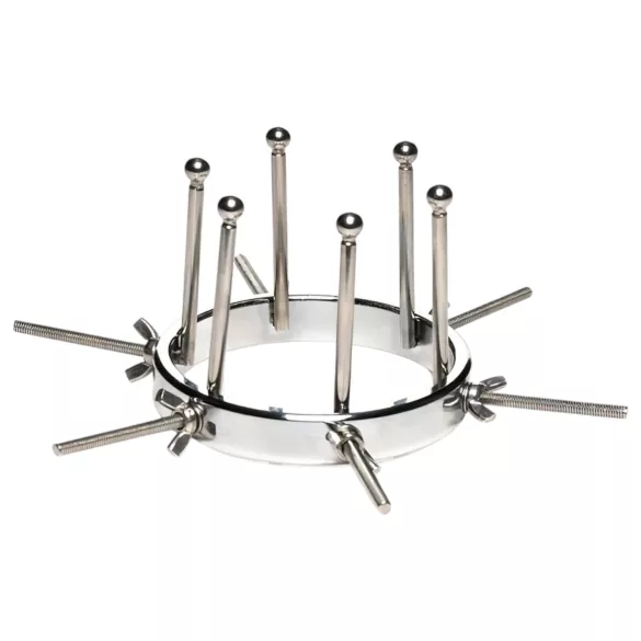 XR Brands Oculus - anustappi levitin - ruostumaton teräs - hopea