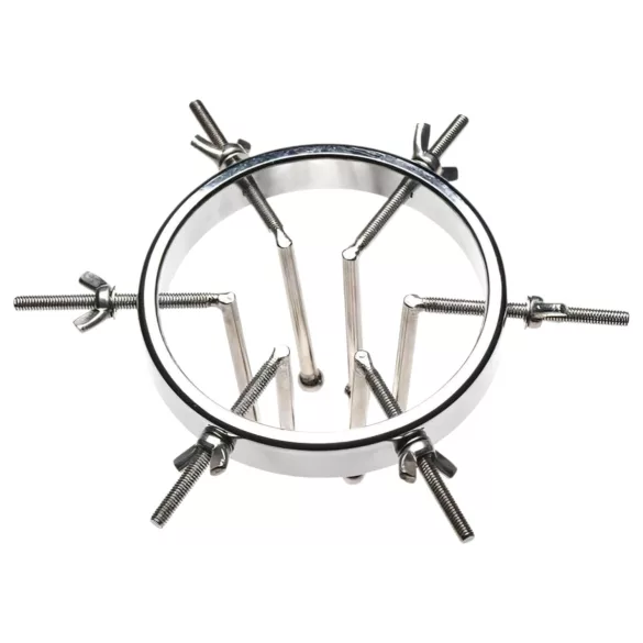 XR Brands Oculus - anustappi levitin - ruostumaton teräs - hopea