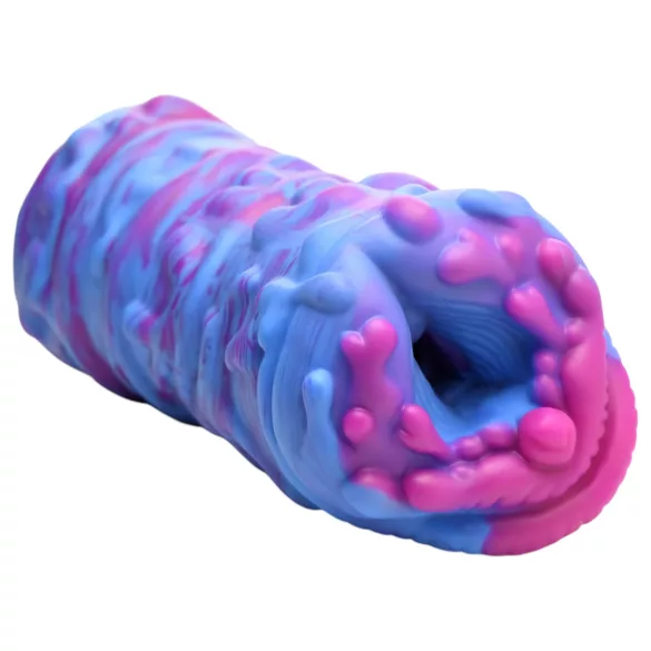 Creature Cocks Cyclone - alien tekopimppi silikoninen violetti-pinkki