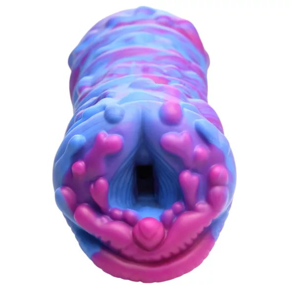 Creature Cocks Cyclone - alien tekopimppi silikoninen violetti-pinkki
