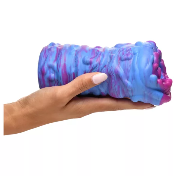 Creature Cocks Cyclone - alien tekopimppi silikoninen violetti-pinkki