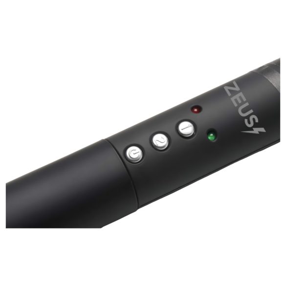 Zeus - sähköinen penetraatiovarsi - ladattava - musta