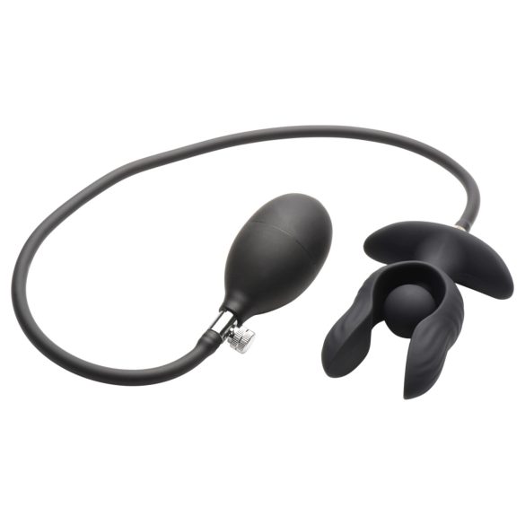 XR Brands - vibraattori anustappi pumpattava - musta