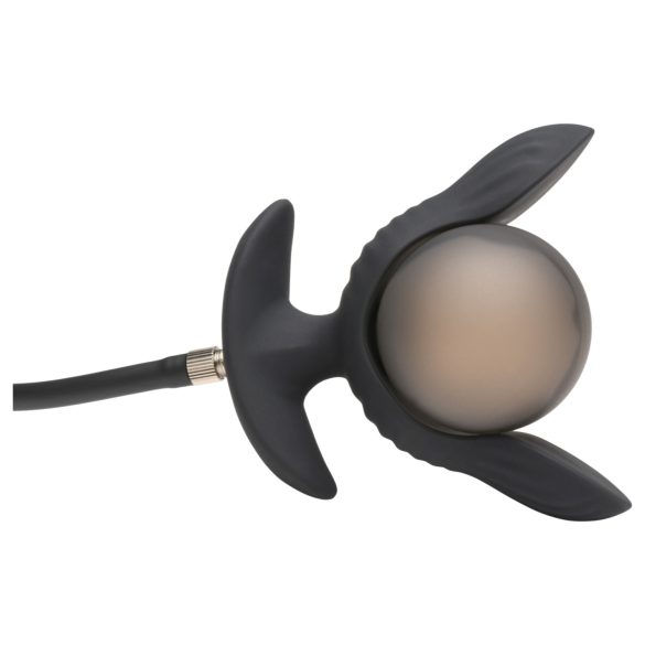 XR Brands - vibraattori anustappi pumpattava - musta