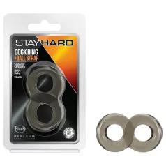 Stay Hard - penis- ja kivestensuoja rengas - harmaa