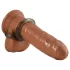 Stay Hard - penis- ja kivestensuoja rengas - harmaa