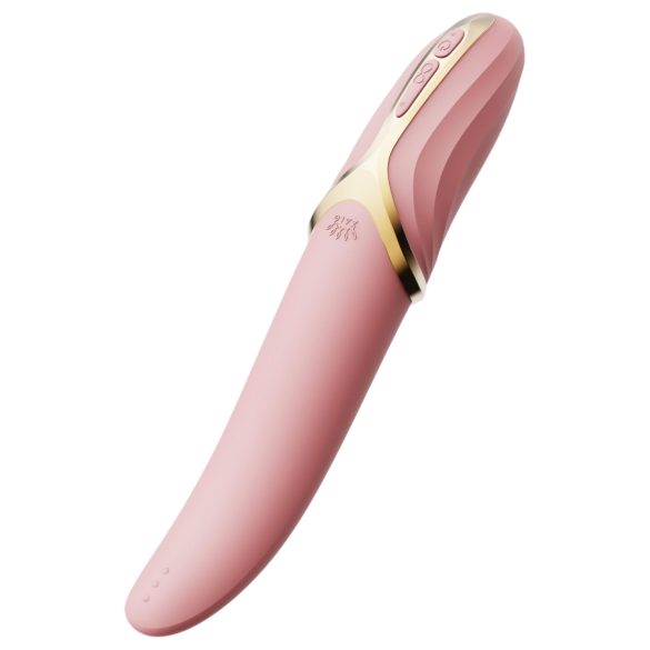 Zalo Eve - Lämmitettävä pyörivä vibraattori akulla (pinkki)