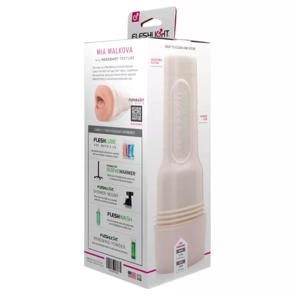 Fleshlight Mia Malkova - suuseksi mastubaattori - realistinen - luonnollinen