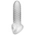 Fat Boy Checker Box - penisholkki (15 cm) - valkoinen
