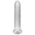 Fat Boy Checker Box - valkoinen penisvarustus (19cm)