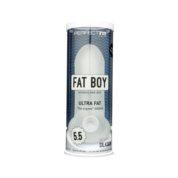 Fat Boy Original Ultra Fat - peniksen jatke (15 cm) - valkoinen