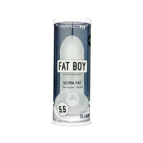 Perfect Fit - Fat Boy Original Ultra Fat - peniksen jatke (15 cm, valkoinen)